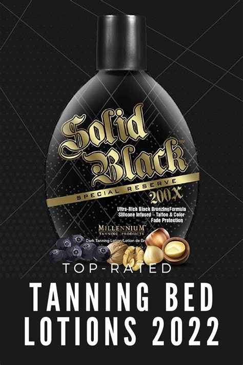 darkest tanning bed lotion 2022.